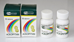 Аскорутин: склад і характеристика, як застосовувати препарат для зміцнення стінок судин, відгуки про таблетках
