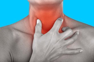 Симптоми кома і першіння в горлі при ВСД
