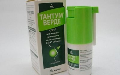 Як використовувати спрей Тантум-Верде при симптомах ангіни?