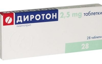 Диротон — переваги і особливості застосування препарату від тиску