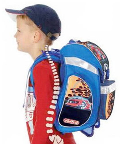 Правильная осанка у школьников: выбираем ранец для школы