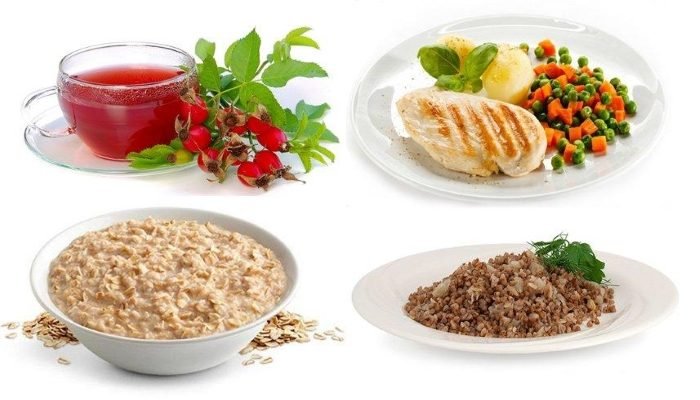 Дозволені продукти для приготування страв при дієті при гастроентериті